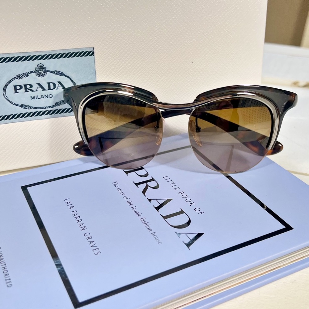 Prada Vintage Tortoise Sunglasses